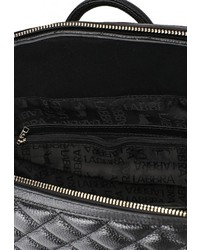 Женский черный кожаный рюкзак от Labbra