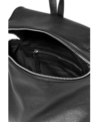 Женский черный кожаный рюкзак от Kara