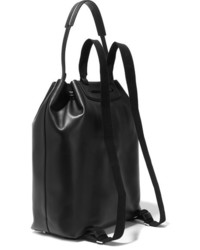 Женский черный кожаный рюкзак от The Row