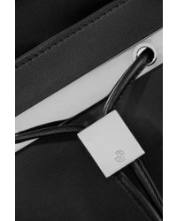 Женский черный кожаный рюкзак от The Row