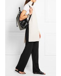 Женский черный кожаный рюкзак от The Row