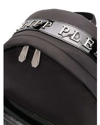 Мужской черный кожаный рюкзак от Philipp Plein