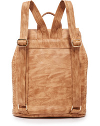 Женский черный кожаный рюкзак от Deux Lux