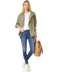 Женский черный кожаный рюкзак от Deux Lux