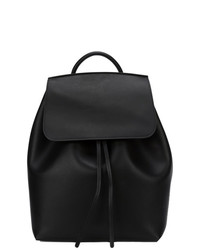 Мужской черный кожаный рюкзак от Mansur Gavriel