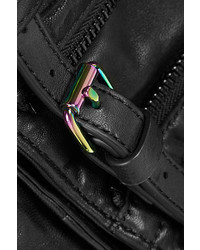 Женский черный кожаный рюкзак от Alexander Wang