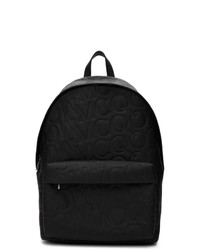 Мужской черный кожаный рюкзак от McQ Alexander McQueen