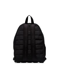 Мужской черный кожаный рюкзак от Moschino