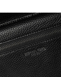 Мужской черный кожаный рюкзак от Michael Kors