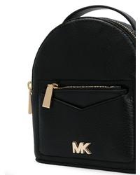 Женский черный кожаный рюкзак от MICHAEL Michael Kors