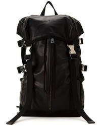 Женский черный кожаный рюкзак от Miharayasuhiro