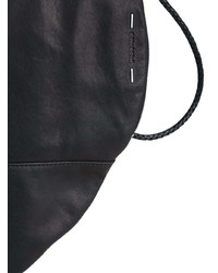 Женский черный кожаный рюкзак от Côte&Ciel