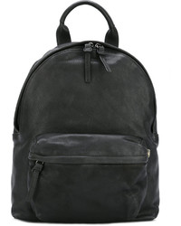 Женский черный кожаный рюкзак от Officine Creative