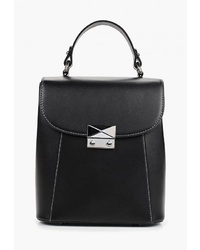 Женский черный кожаный рюкзак от Pelloro