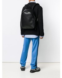 Мужской черный кожаный рюкзак от Stella McCartney