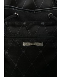 Женский черный кожаный рюкзак от Pieces