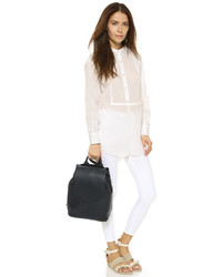 Женский черный кожаный рюкзак от Rag & Bone