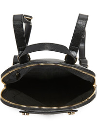 Женский черный кожаный рюкзак от Furla