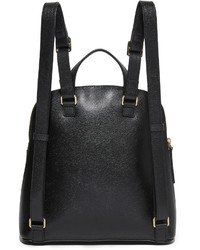 Женский черный кожаный рюкзак от Furla