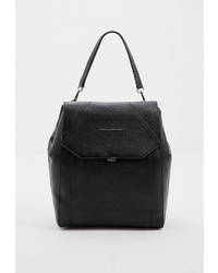 Женский черный кожаный рюкзак от Piquadro