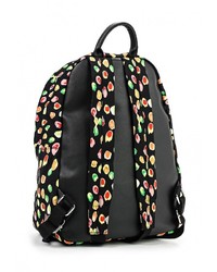 Женский черный кожаный рюкзак от Pola