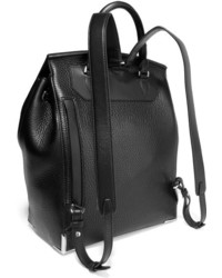 Женский черный кожаный рюкзак от Alexander Wang