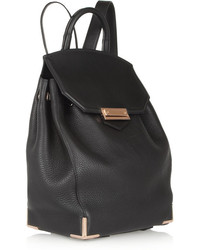 Женский черный кожаный рюкзак от Alexander Wang