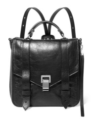 Женский черный кожаный рюкзак от Proenza Schouler