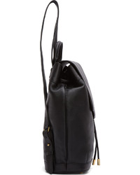 Женский черный кожаный рюкзак от Rag and Bone