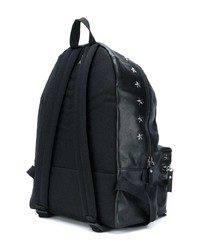 Мужской черный кожаный рюкзак от Jimmy Choo