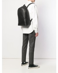 Мужской черный кожаный рюкзак от Calvin Klein