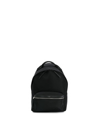 Мужской черный кожаный рюкзак от Sandro Paris