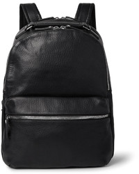 Мужской черный кожаный рюкзак от Shinola