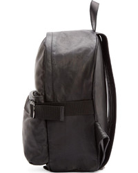 Женский черный кожаный рюкзак от Damir Doma