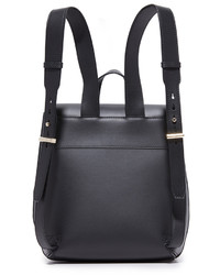 Женский черный кожаный рюкзак от Jason Wu