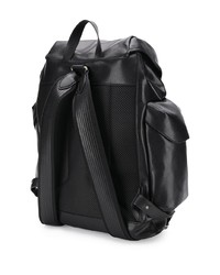 Мужской черный кожаный рюкзак от Givenchy