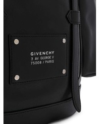 Мужской черный кожаный рюкзак от Givenchy