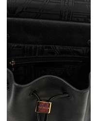 Женский черный кожаный рюкзак от Ted Baker London
