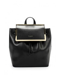 Женский черный кожаный рюкзак от Ted Baker London