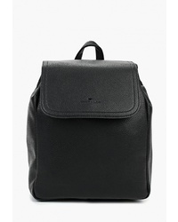 Женский черный кожаный рюкзак от Tom Tailor