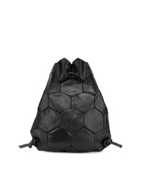 Женский черный кожаный рюкзак от Trippen