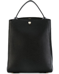 Женский черный кожаный рюкзак от Valextra