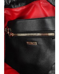 Женский черный кожаный рюкзак от Vitacci