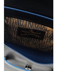 Женский черный кожаный рюкзак от Vivienne Westwood Anglomania