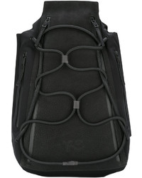 Женский черный кожаный рюкзак от Y-3