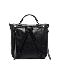 Женский черный кожаный рюкзак от Proenza Schouler