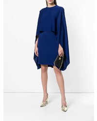 Черный кожаный стеганый клатч от Stella McCartney