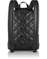 Женский черный кожаный стеганый рюкзак от Marc by Marc Jacobs