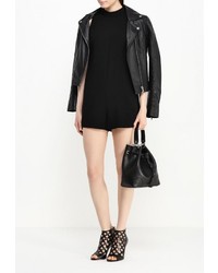 Черный комбинезон с шортами от BCBGeneration