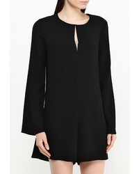 Черный комбинезон с шортами от BCBGMAXAZRIA